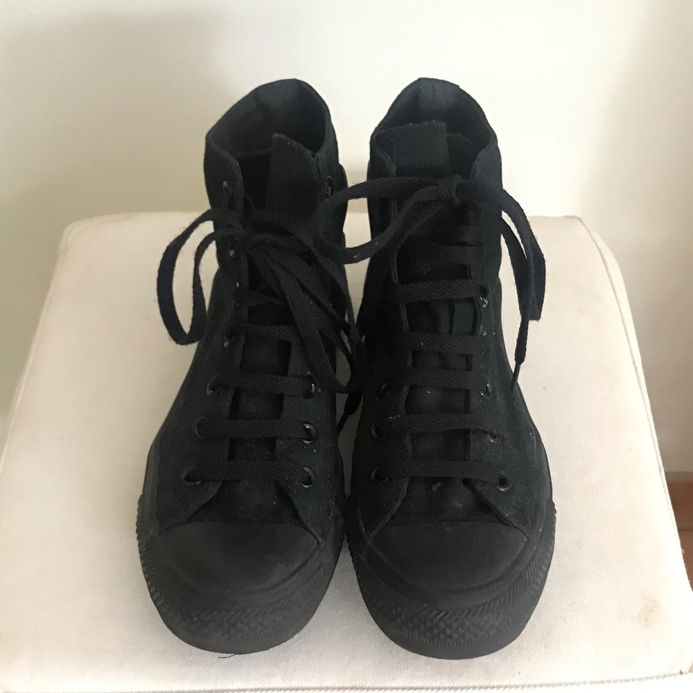 Black Converse High Tops